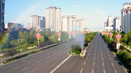 智慧城市管家 美丽中国人居丨V66.COM环境护航大美仁寿生态画卷